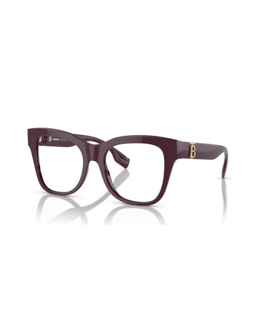 burberry bordeaux eyeglasses