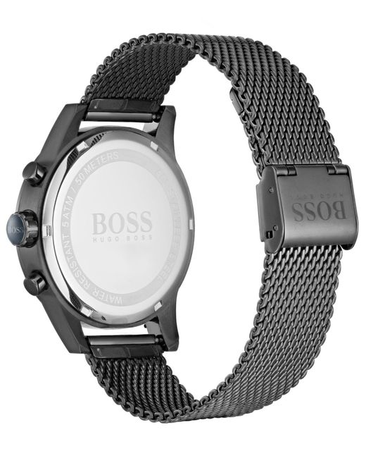 hugo boss jet mesh watch