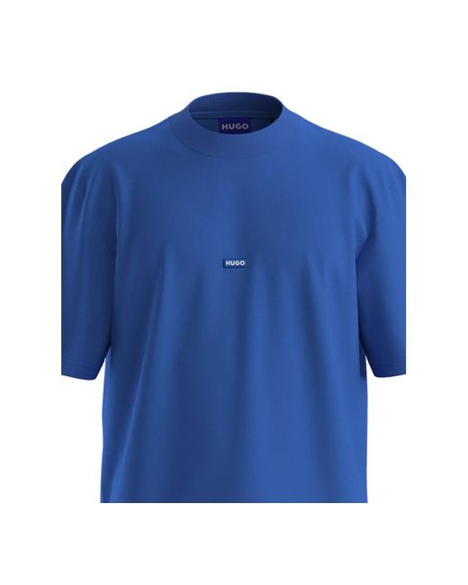 Boss Blue Crewneck T-shirt for men