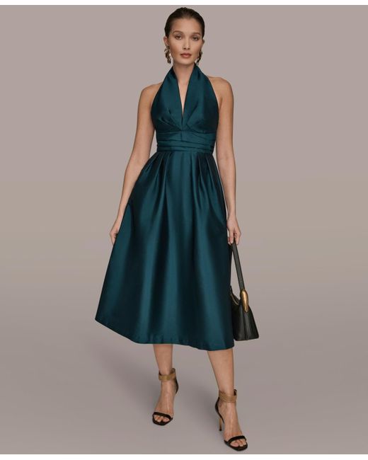 seasalt line strokes dress Seasalt Beige & Black Leaves Midi Dress main image 1