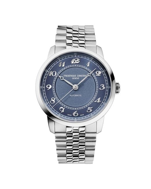 Frederique Constant Blue Classics Automatic Bracelet Watch for men