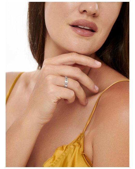 DEVATA Metallic Mariner Anchor Ring