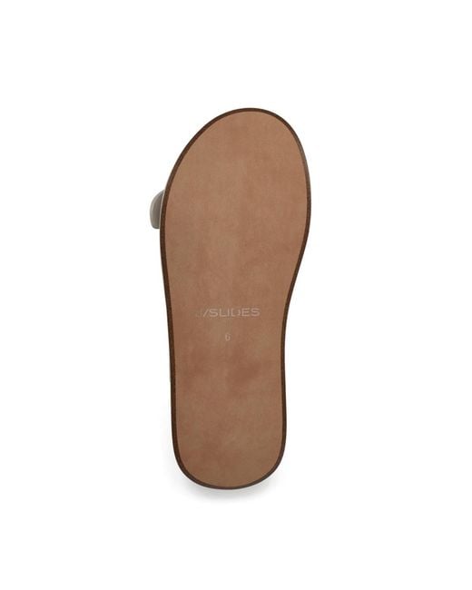 J/Slides White Brooke Sandal