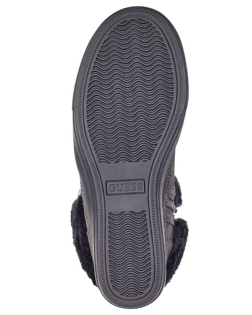 guess women's dustyn wedge sneakers