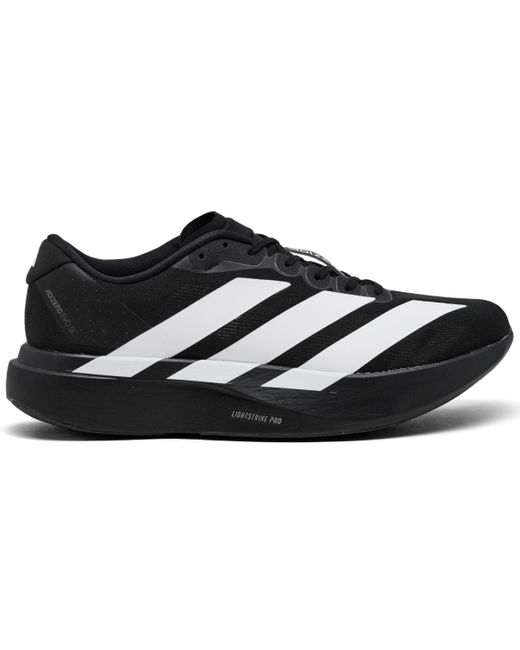 Adidas Black Adizero Evo Sl Running Sneakers From Finish Line for men