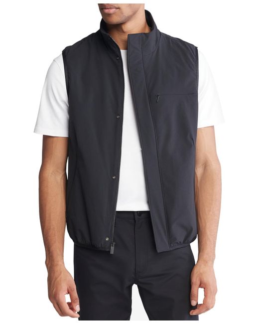 Calvin Klein Blue Athletic Puffer Vest for men