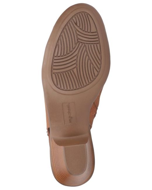 Easy Street Brown Elevate Sandals