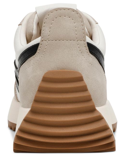 Dolce Vita White Bynx Lace-up jogger Sneakers