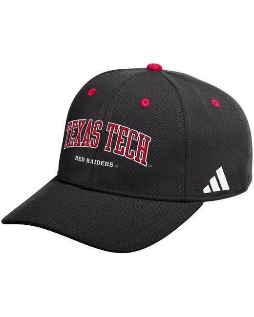 Adidas Blue Texas Tech Red Raiders Seasonal Flex Hat for men