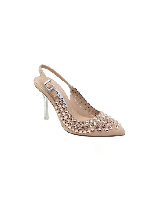 Charles David White Idol Slingback Pump