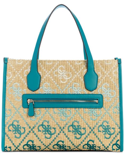 Guess Blue Silvana Two-compartment Tote