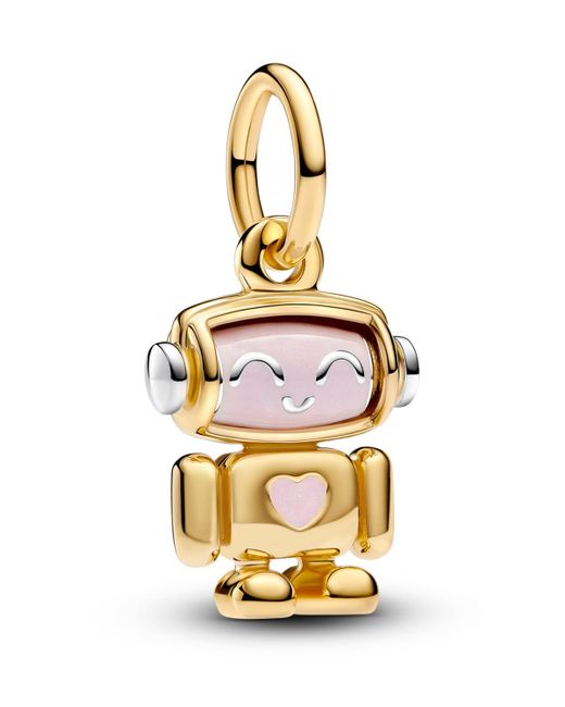 PANDORA Sterling Silver And 14k Gold-plated Unique Metal Blend ...