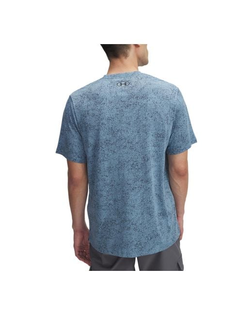 Under Armour Blue Ua Tech Pixelate T-shirt for men