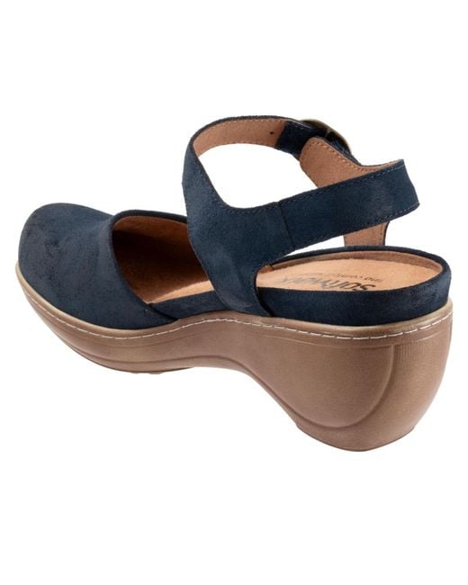 Softwalk® Blue Mabelle Clog
