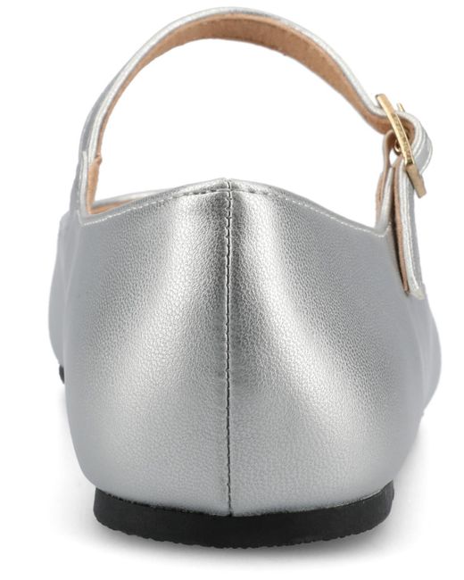 Journee Collection Journee Carrie Buckle Square Toe Mary Jane Dress ...