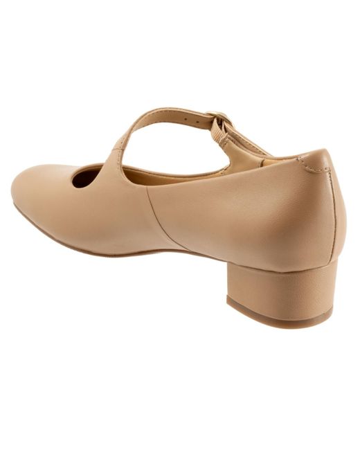 Trotters Natural Desna Pump