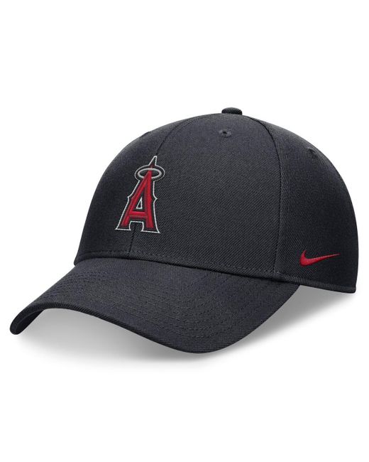 Nike Blue Navy Los Angeles Angels Evergreen Club Performance Adjustable Hat for men