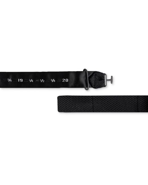 Calvin Klein Black Textured Solid Bow Tie for men