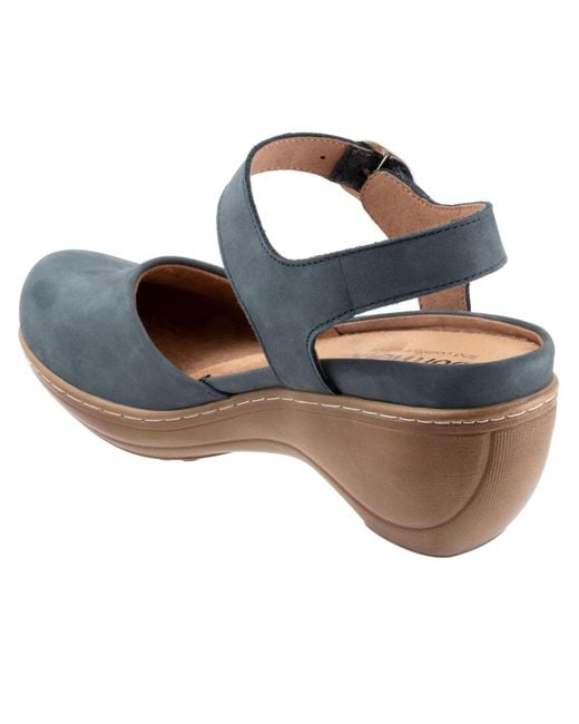 Softwalk® Blue Mabelle Clog