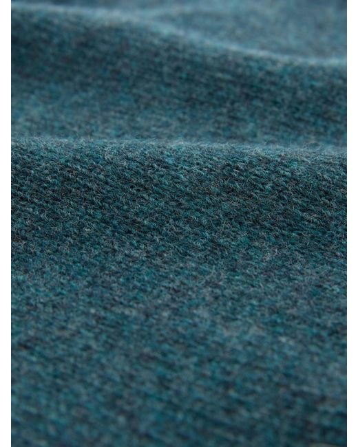 Celtic & Co. Blue Collared Slouch Sweater