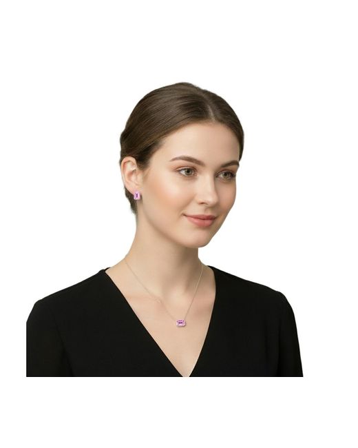 Simona Pink Sterling Silver