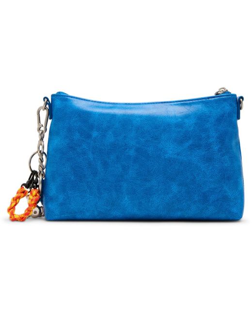 Steve Madden Blue Bjony Zipper Crossbody Bag