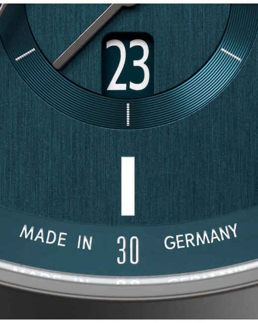 Lilienthal Berlin Myth Chronograph Leather Watch 42mm in Gray for Men