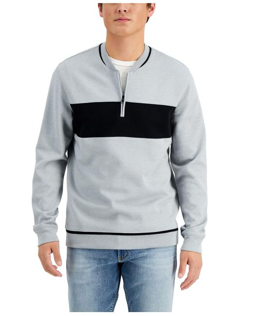 baseball quarter zip pullover