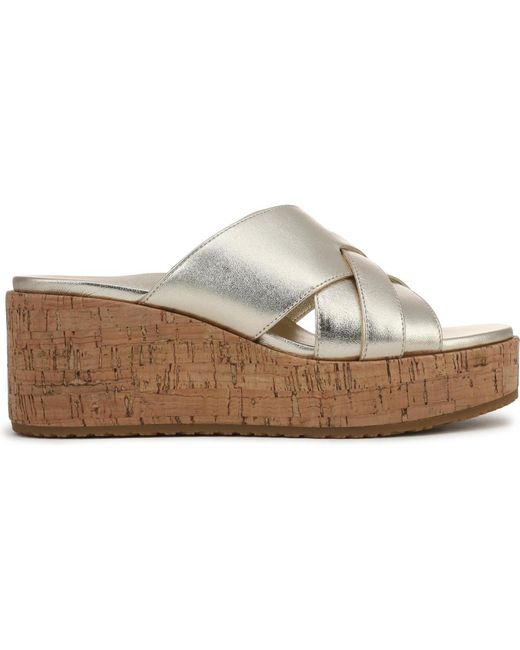 Vionic White Dawn Slide Sandals
