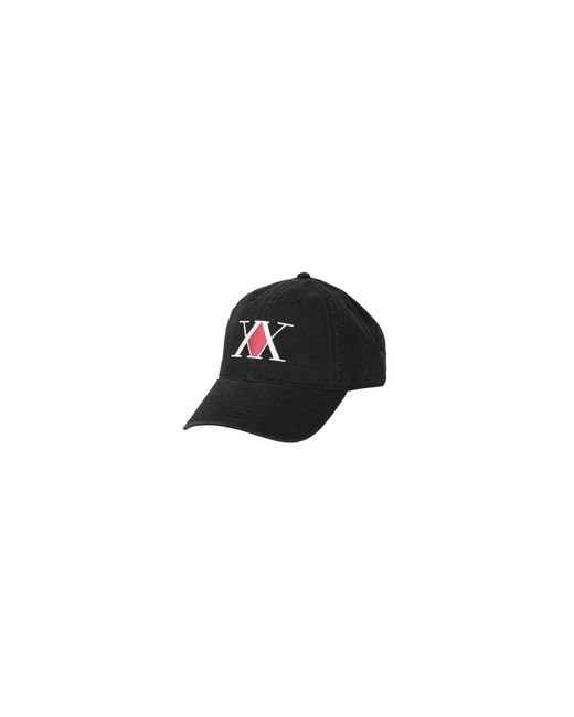 Hunter Black Embroidered Logo Unstructured Baseball Cap. for men