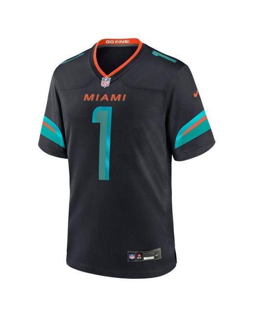 Nike Blue Tua Tagovailoa Miami Dolphins Nfl Rivalry Game Jersey for men