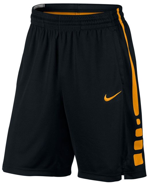 Nike Men's Elite Dri-fit Basketball Shorts in Black for Men | Lyst