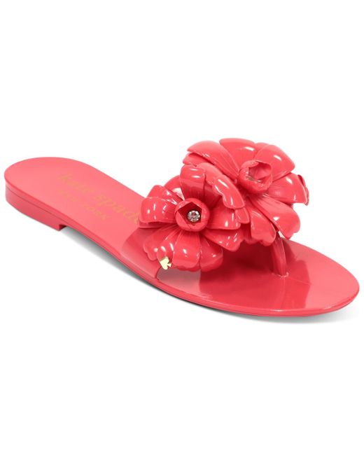 Kate Spade Red Jaylee Slide Sandals