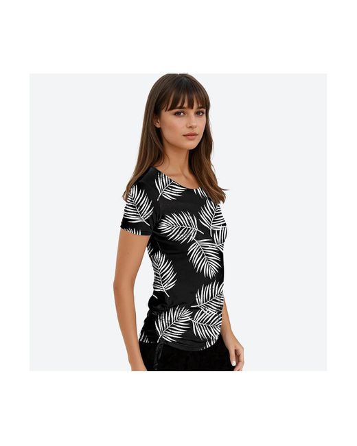 Calypsa Black Adele Swim Top