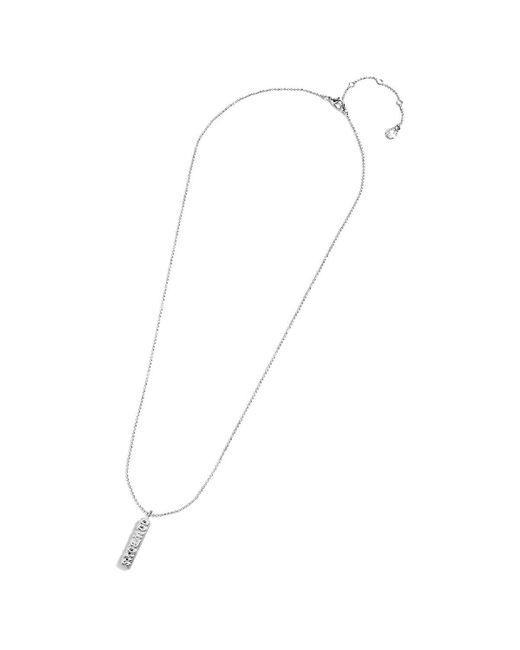 BaubleBar Dallas Cowboys Logo Pendant Necklace in White Lyst