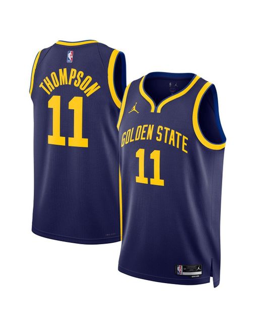 Nike Blue Klay Thompson Golden State Warriors Statement Edition Swingman Jersey for men