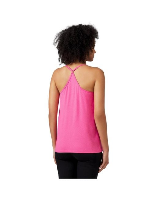 Free Country Pink Microtech Chill B Cool V-neck Cami Top