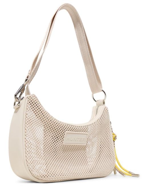 Hunter Natural Loop Back Mesh Crossbody Bag for men