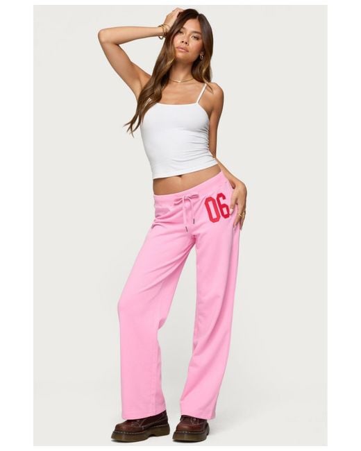 Edikted Pink 06 Sweatpants