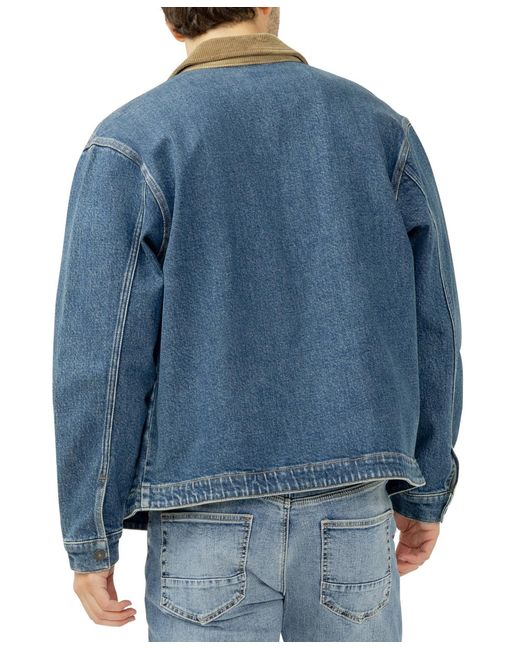Silver Jeans Co. Blue Denim Work Jacket for men