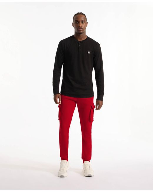 Ecko' Unltd Red Third Base jogger Pants for men
