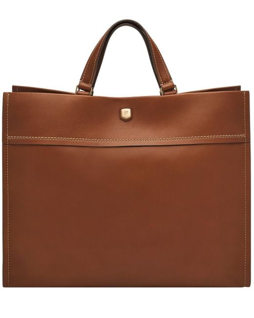 Fossil Brown Gemma Large Tote Bag