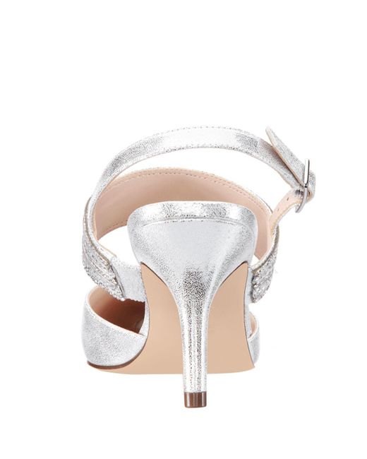 nina silver pumps