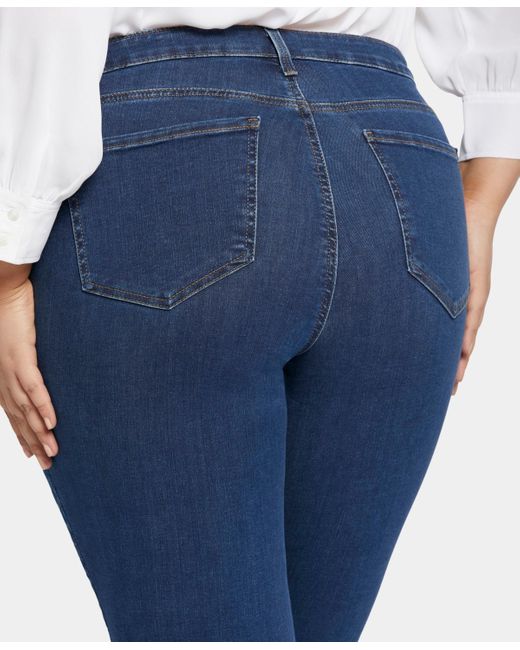 NYDJ Blue Plus Size Sheri Slim Jean