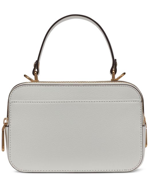 Karl Lagerfeld Pink Simone Embroidered Camera Crossbody