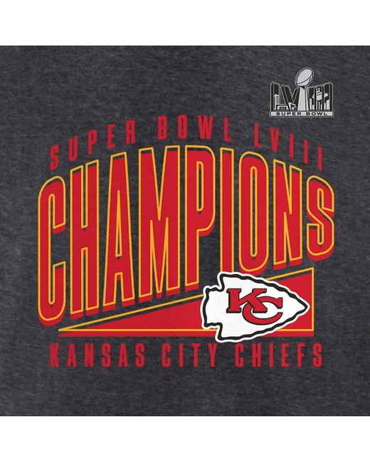 Fanatics Black Kansas City Chiefs Super Bowl Lviii Champions Roster Best Teammates T-shirt for men