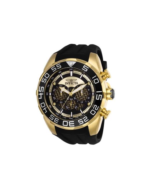 INVICTA WATCH Black Speedway Quartz Multifunction for men
