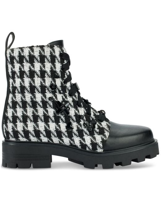 Karl Lagerfeld Black Paris Makenzie Everyday Chelsea Boot Combat