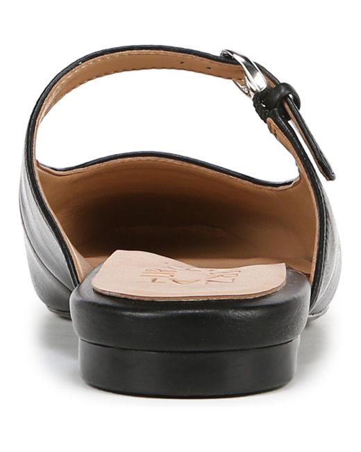 Naturalizer Black Apple Square Toe Mary Jane Mules