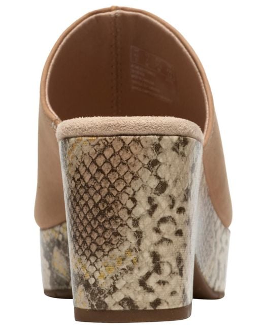 Clarks Brown Nerisa Vine Platform Sandal